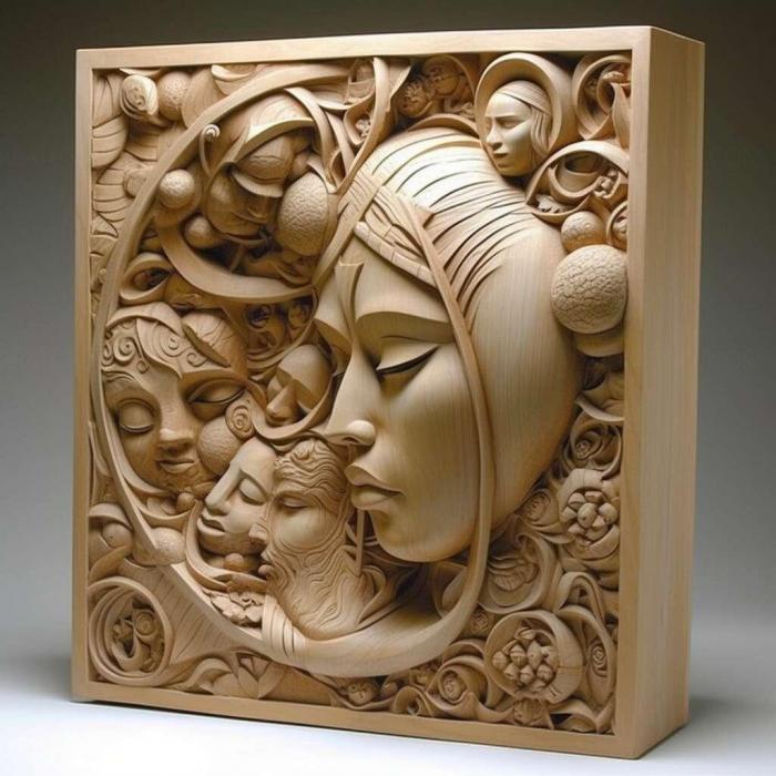 نموذج ثلاثي الأبعاد لآلة CNC 3D Art 